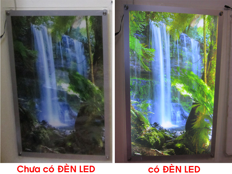 khung anh co den led